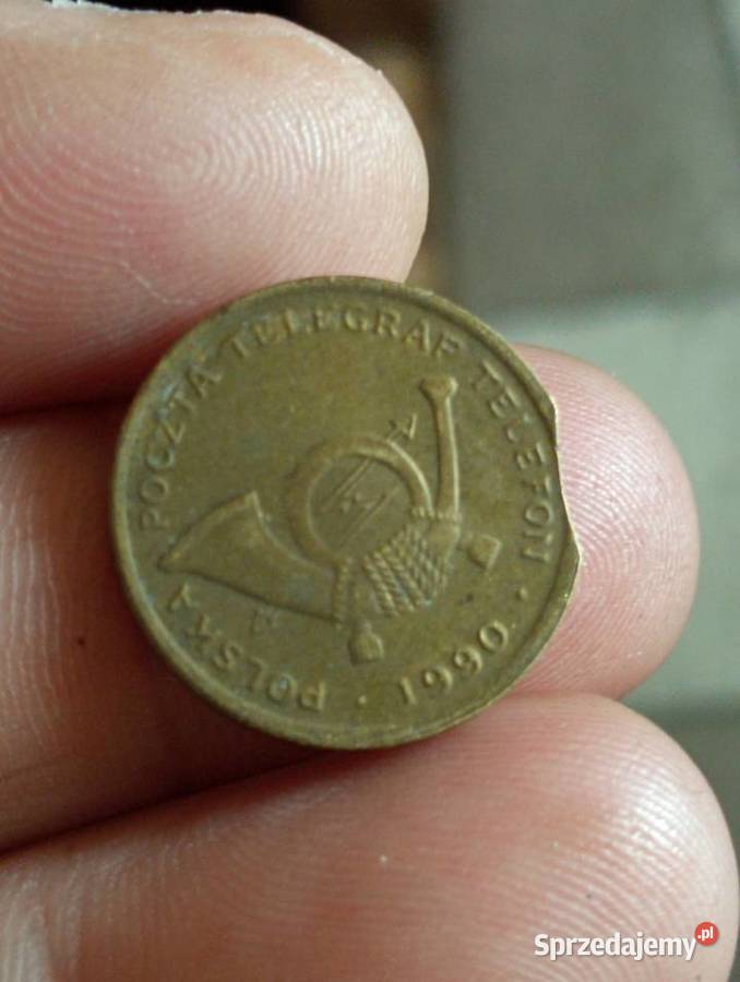 Destrukt zeton 1990 r poczty polskiej A Chełm