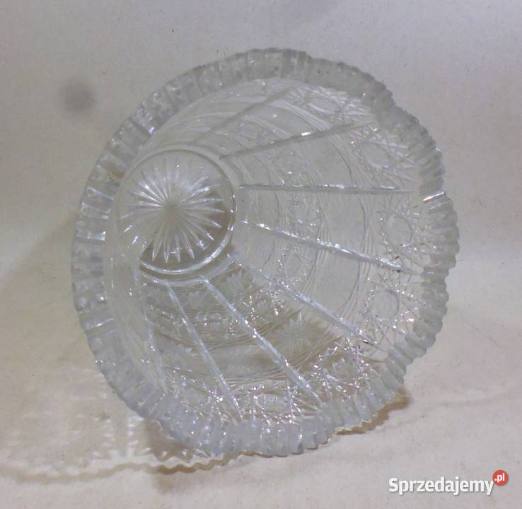 Wazon Kryształowy Bohemia