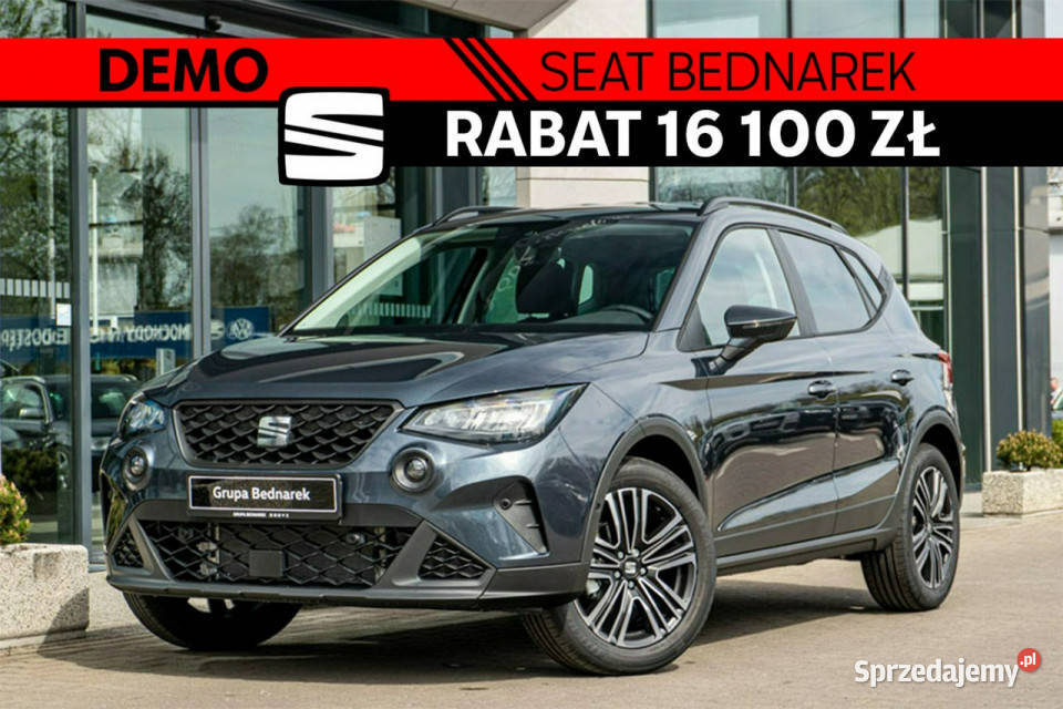 Seat Arona Marina 10 TSI 115 DSG DEMO ogranicznik prędkości Łódź