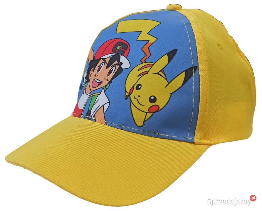 Czapka Czapeczka Pokemon Pikachu Baseballówka Mogilany