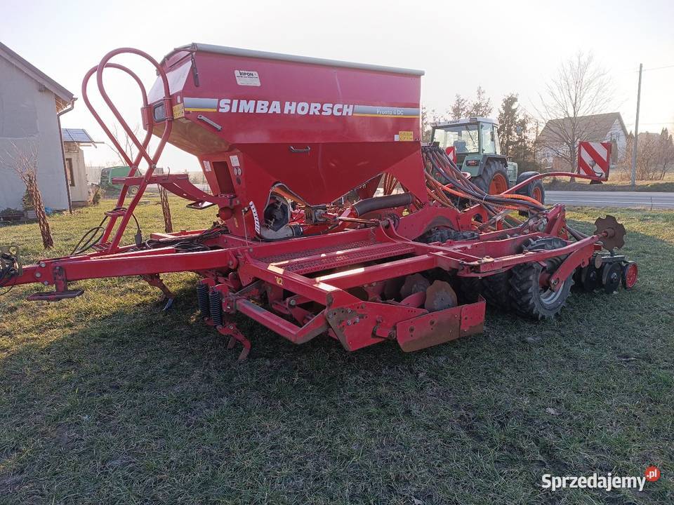 Siewnik Horsch Pronto 4DC Gręblin