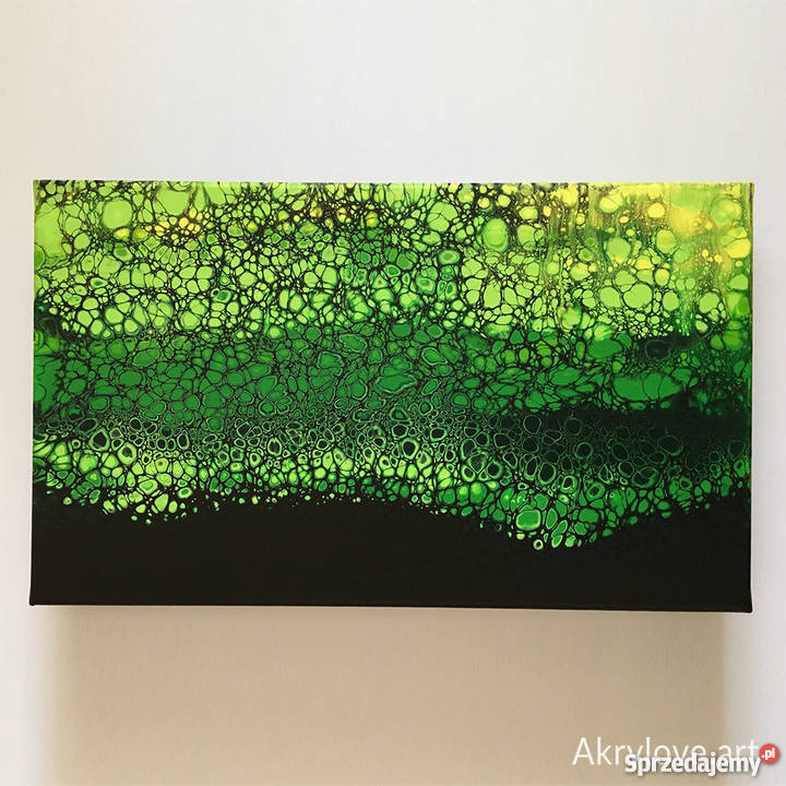 Abstrakcyjny obraz do salonu własnoręcznie Warszawa