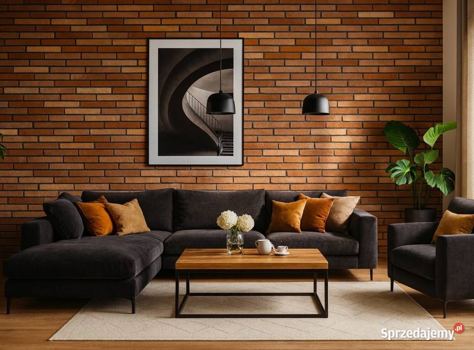 Płytki dekoracyjne z cegły Loft Slim Warszawa