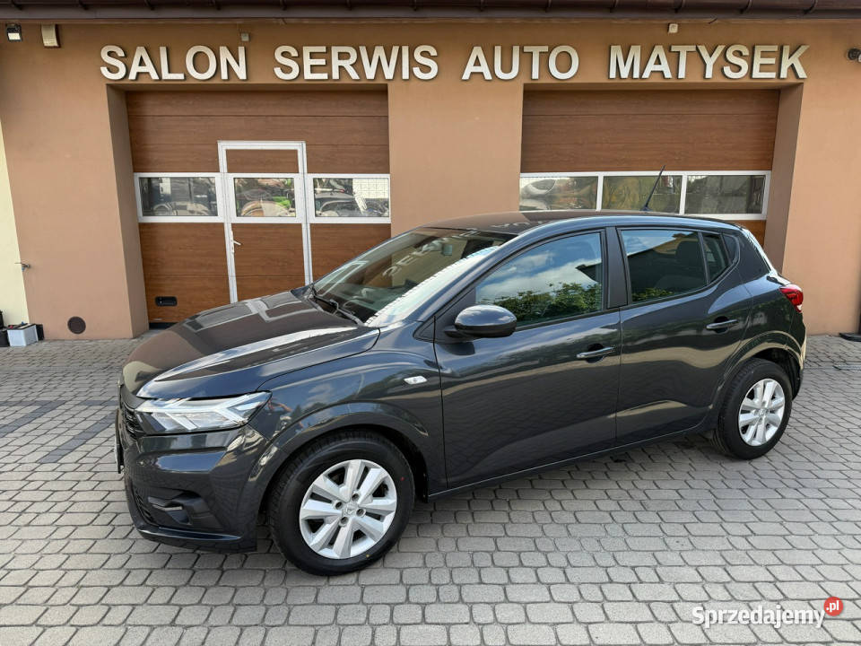 Dacia Sandero 10 SCe 66 Klima CarPlay III 2020 czujnik zmierzchu Sandero śląskie Orzech