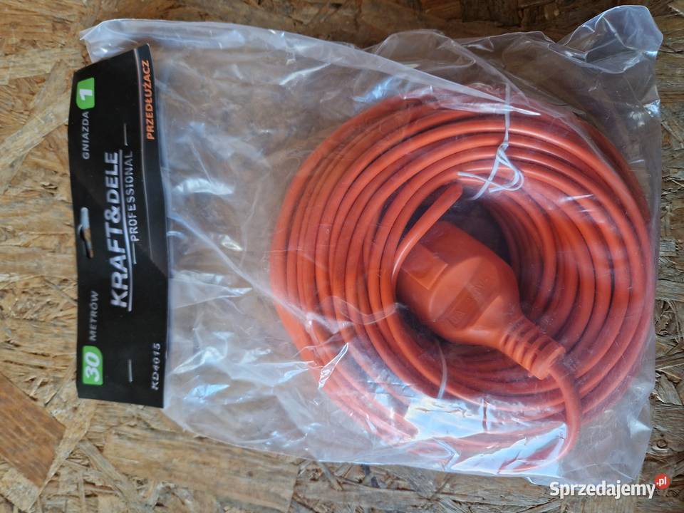 Przedłużacz ogrodowy 2x075mm 30m KD4015 Głogowa