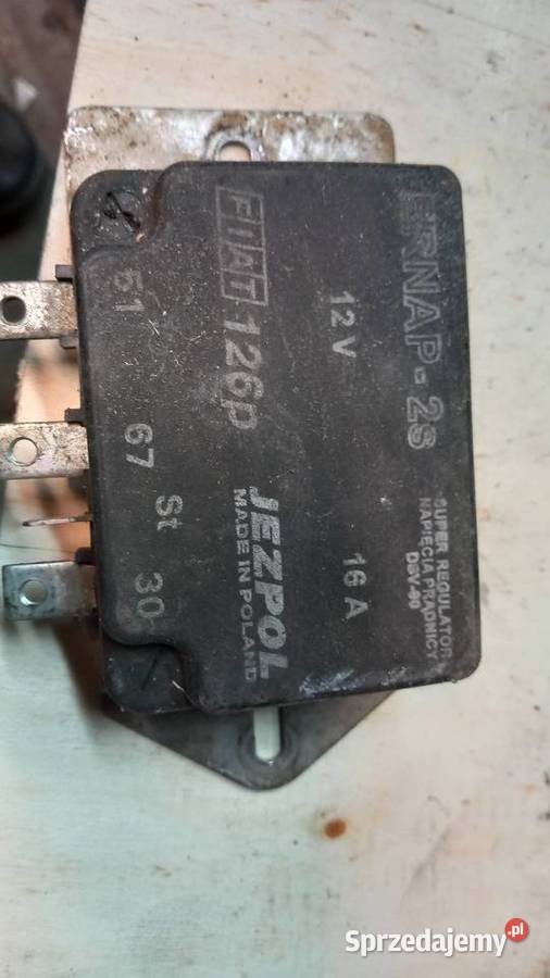 Regulator napiecia pradnicy 126p elektroniczny osobowe Oświęcim