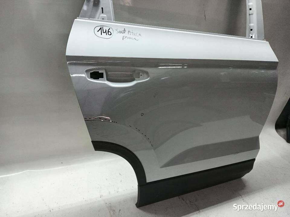 DRZWI TYŁ TYLNE PRAWE SEAT ATECA 575833312