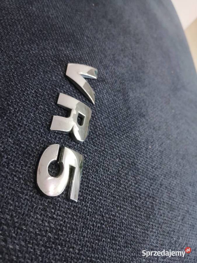 VR5 emblemat znaczek napis na klapę tył VW Szczerbice