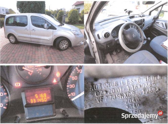 Citroen Berlingo Multispace 0812 śląskie Katowice