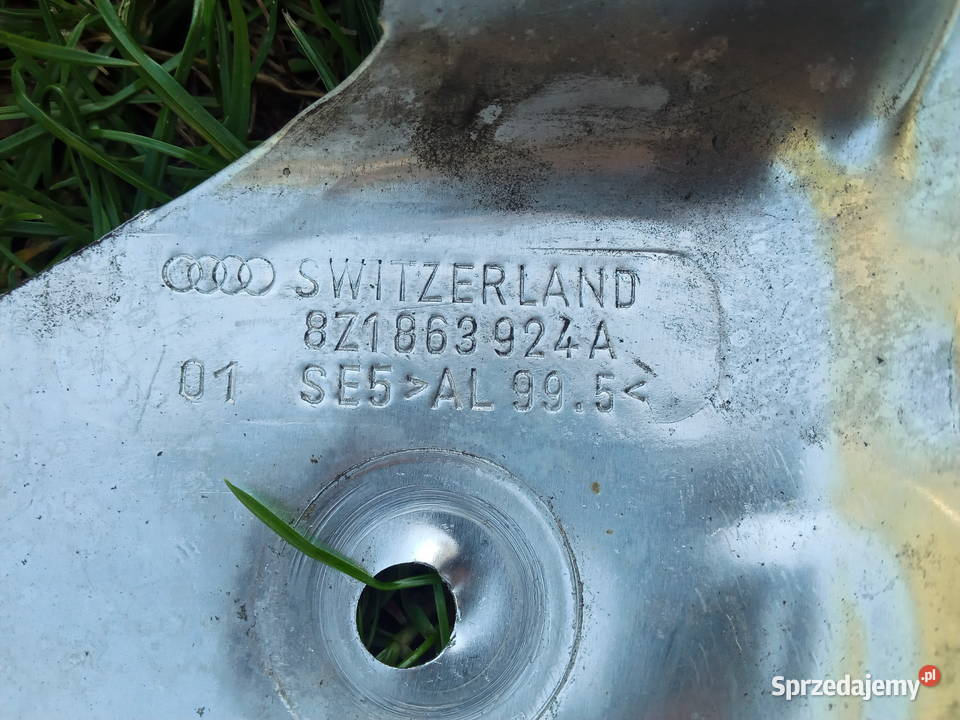 Audi A2 14 TDI Osłona termiczna grodzi 8Z1863923 podkarpackie Dębica