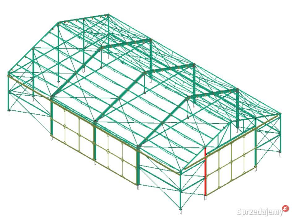 Konstrukcje stalowe hale wiaty magazyny Sprzedaż mazowieckie Łosice sprzedam