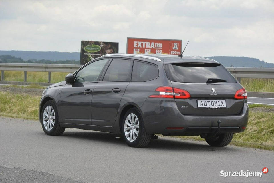 Peugeot 308 12 Turbo doinwestowany hak nawigacja manualna Sędziszów Małopolski