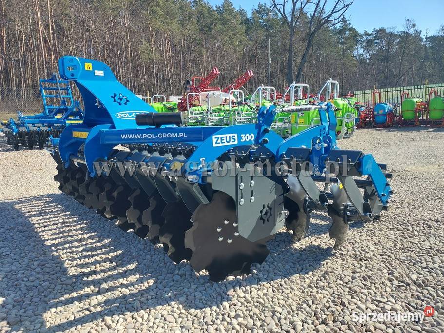 Brona Talerzowa agregat POL GROM ODSTĘP 75100 nieuszkodzony Lubawa