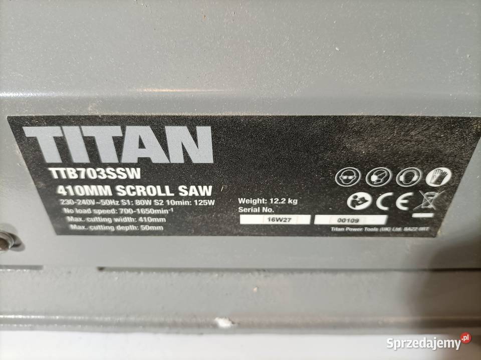 Piła Włosowa TITAN TTB703SSW Katowice