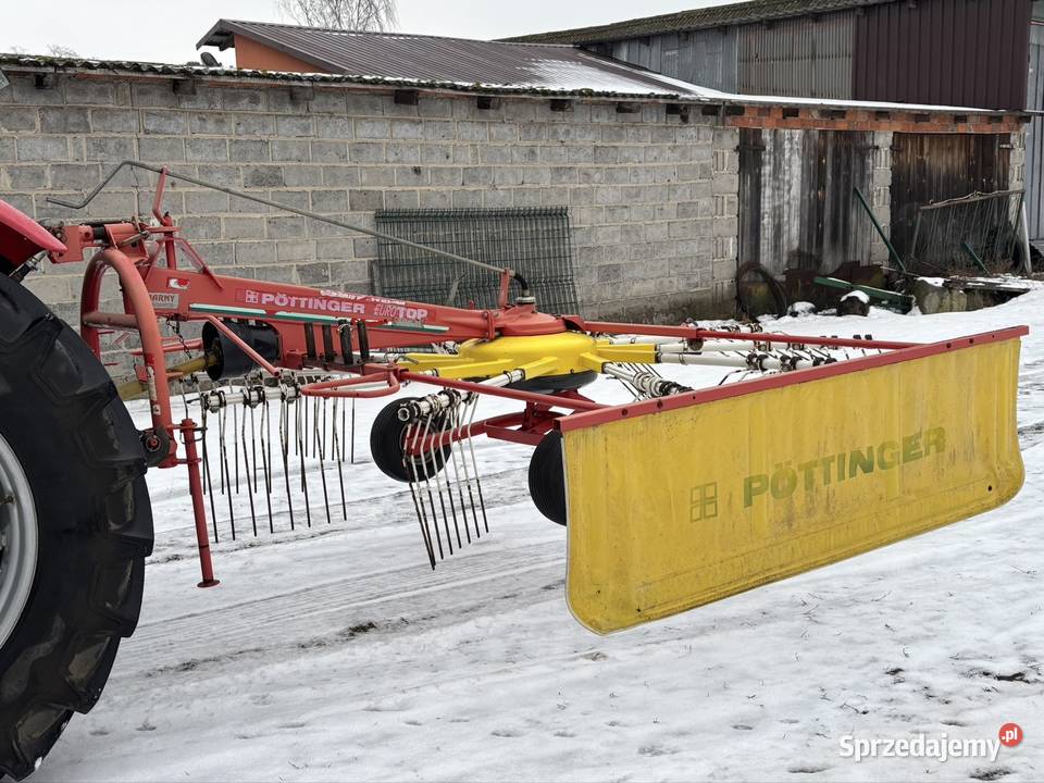 Zgrabiarka pottinger euro top 380n wielkopolskie Jastrzębniki