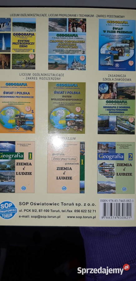 ziemia i ludzie geografia książki Antykwariat Warszawa sprzedam