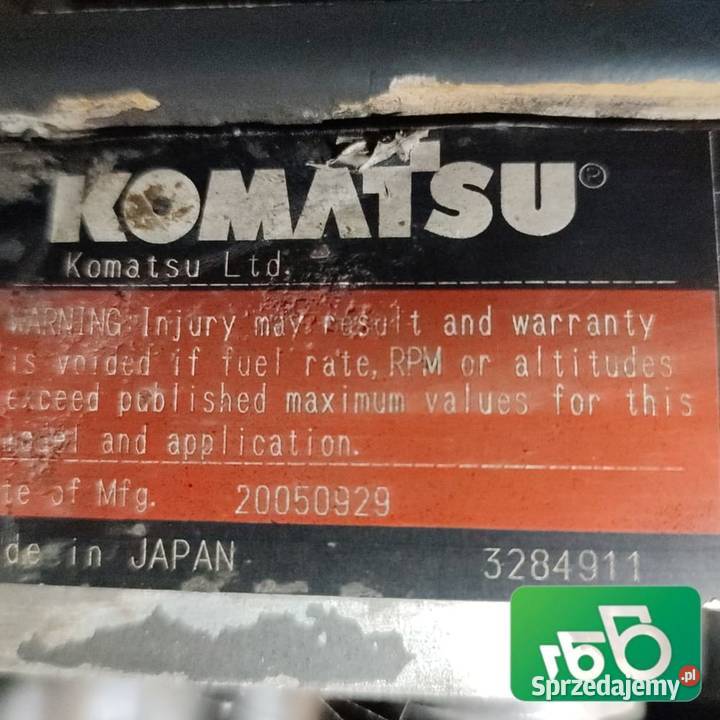 Silnik Cummins 59 SAA6D102E2 KOMATSU PC 228 sprzedam