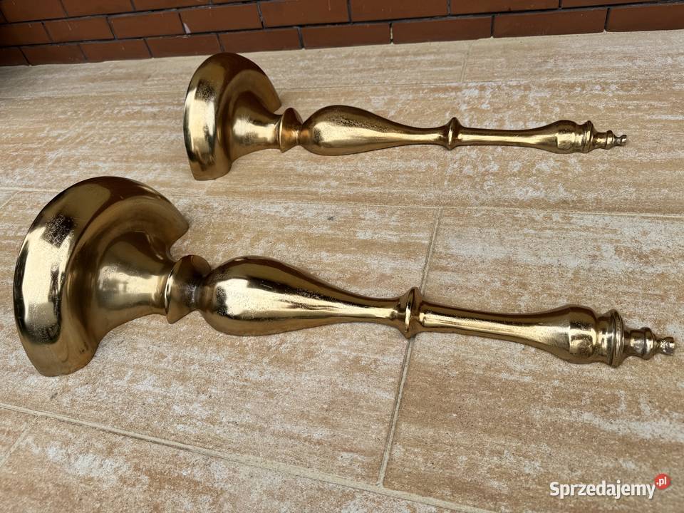 Półka złota wisząca konsola barokowa konsolka mazowieckie