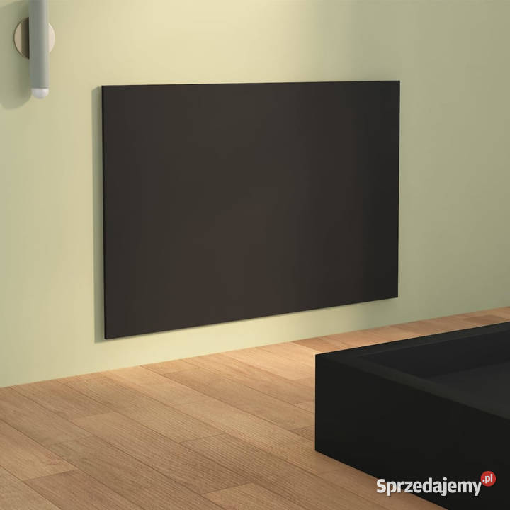 Wezgłowie łóżka czarne 120x15x80 materiał mazowieckie Warszawa