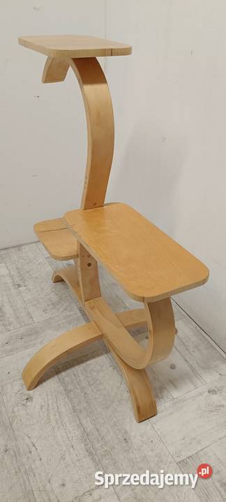 art deco kwietnik na kwiaty jasny buk łódzkie Radomsko