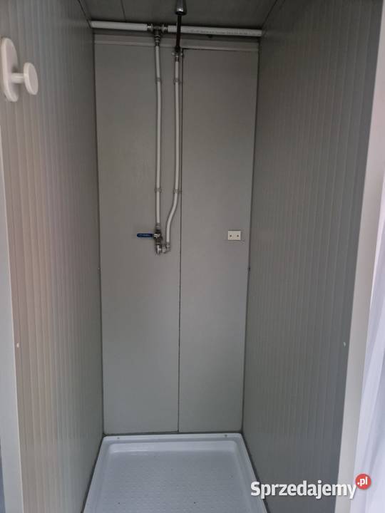 Kontenery sanitarne toalety umywalki prysznice