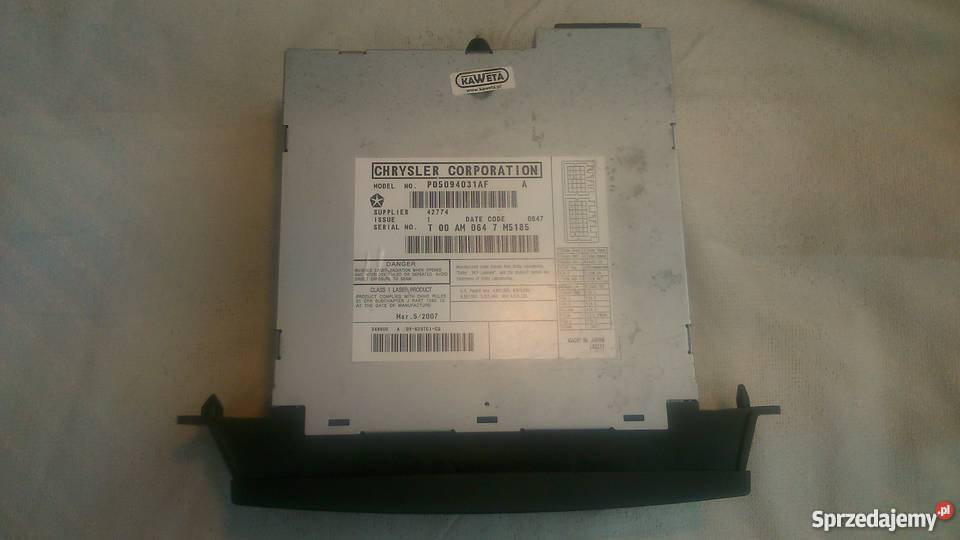 Zmieniarka DVD Chrysler Pacifica sprzedam