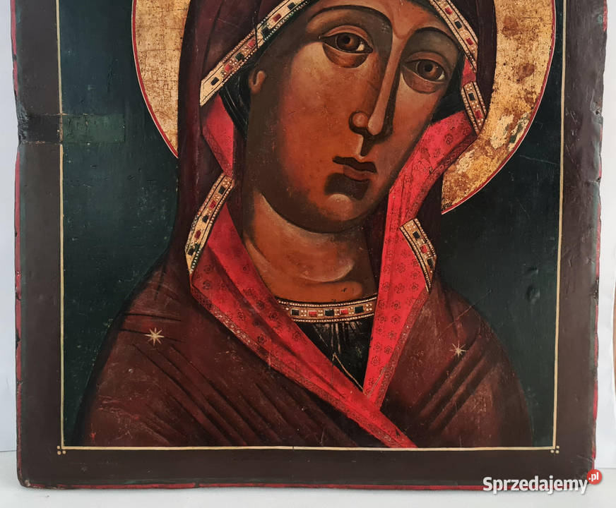 Ikona Matka Boża XVIII wiek 0216 Warszawa