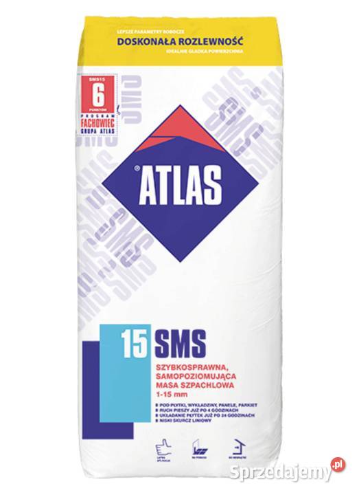 ATLAS SMS 15 szybkosprawna samopoziomująca masa Radom