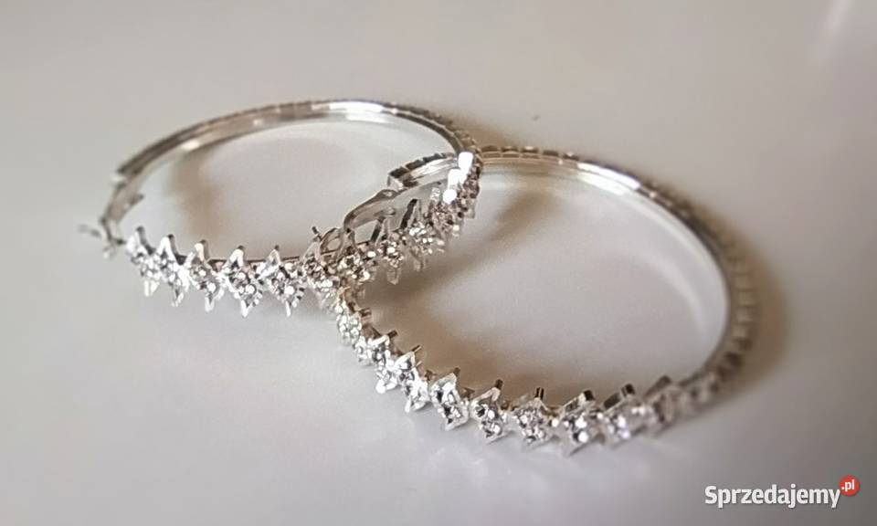 Kolczyki koła 47 łódzkie Łódź