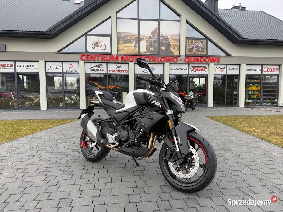 NOWOŚĆ MOTOCYKL CFMOTO NK 450 WHITE ABS BOSH EFI Kraków