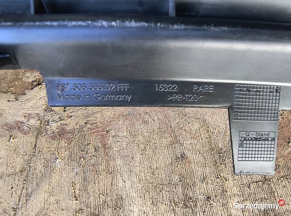 Ramka zderzaka 98750555502 Porsche Boxster 9872 Bieliny sprzedam