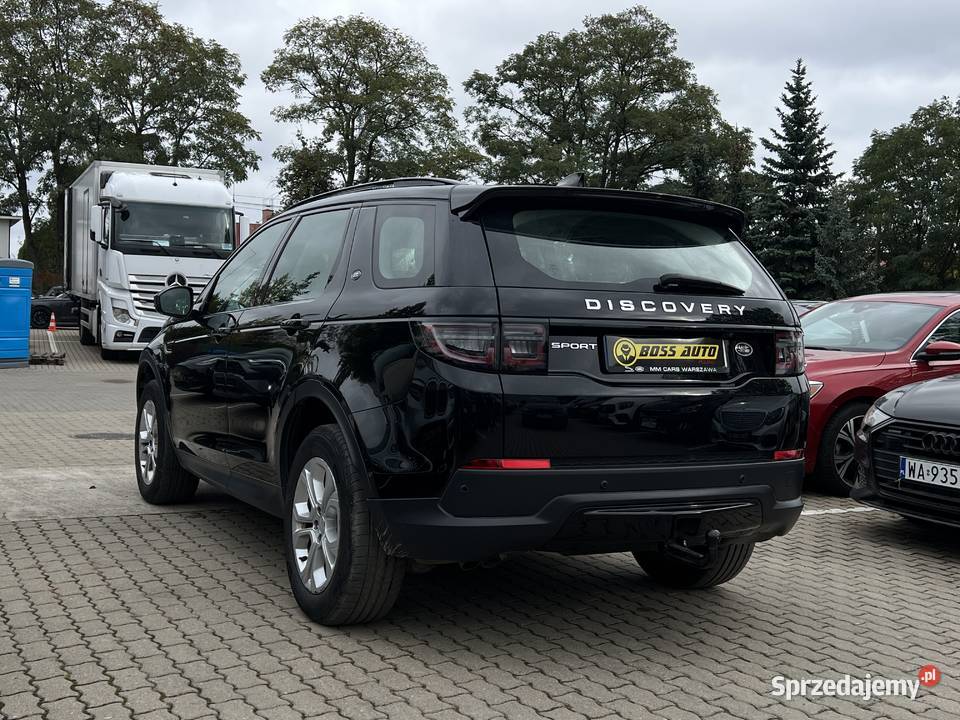 Land Rover Discovery Sport 2022 czarny Warszawa sprzedam