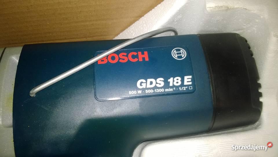 Klucz udarowy GDS 18E M618 500 W BOSCH mazowieckie Warszawa