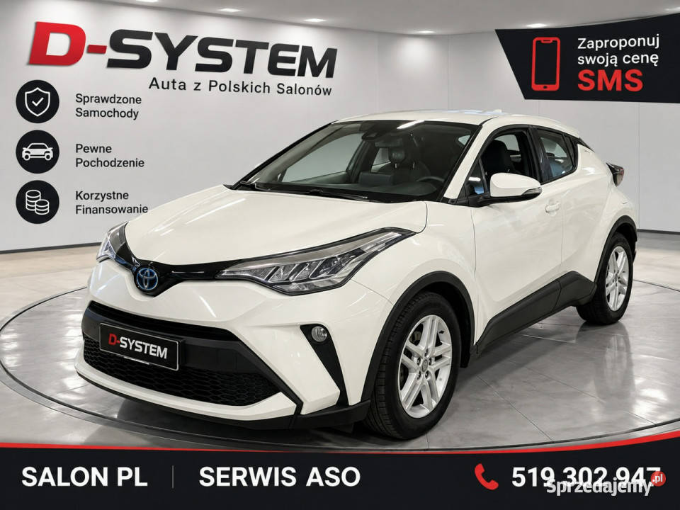Toyota CHR CHR 22r Salon Polska 18 Hybrid Rok produkcji 2022 Białystok