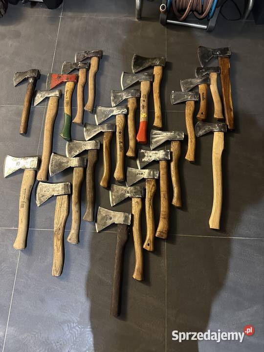 Niemieckie cechowane siekiery Siekiery mazowieckie Siedlce