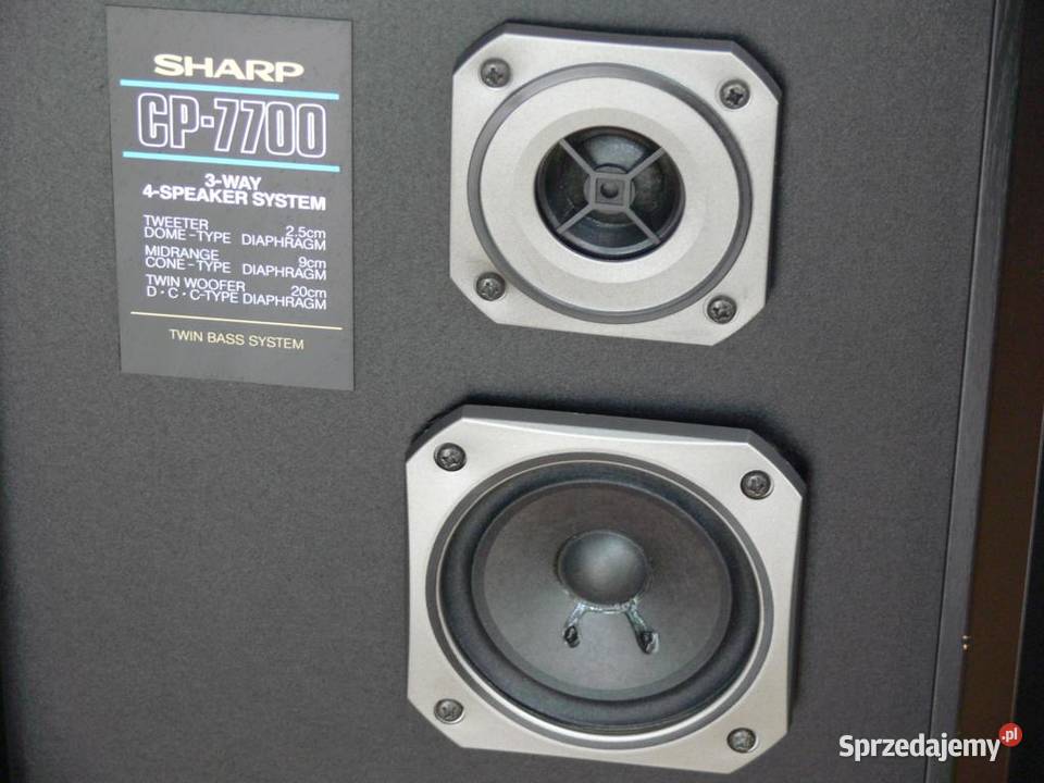 Kolumny SHARP CP7700 mocne 2 x 250 wat Jasło sprzedam