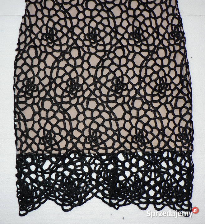 QUIZ cudna koktajlowa sukienka sexi siatka36 łódzkie Łódź