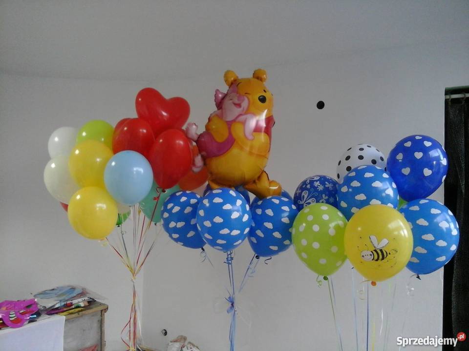 Bajkowe balony foliowe z helem Katowice możliwa Pozostałe