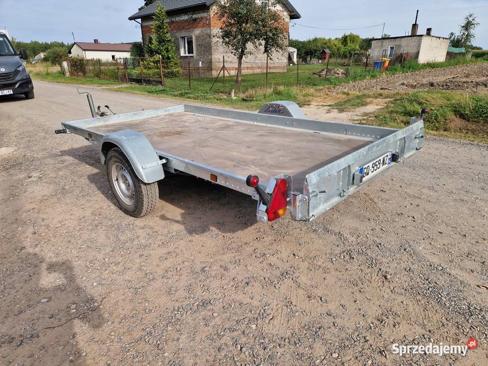 LIDER Trailers 2L101 laweta uchylna traktorek lawety Lawety Zelów sprzedam