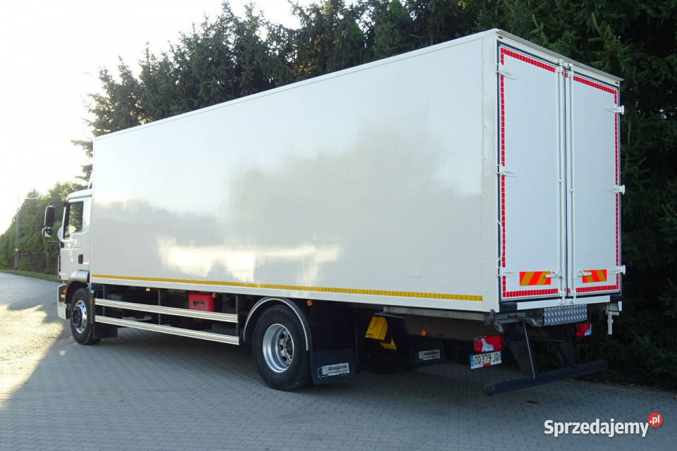 MAN TGM 18290 Euro 6 kontener firanka 20 pal Góra Kalwaria