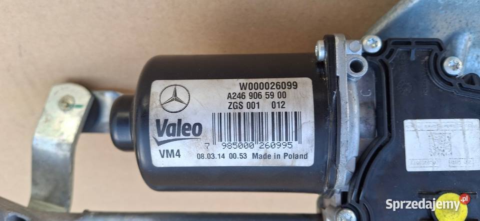 MERCEDES BKLASA W246 MECHANIZM WYCIERACZEK lubuskie Bieleń