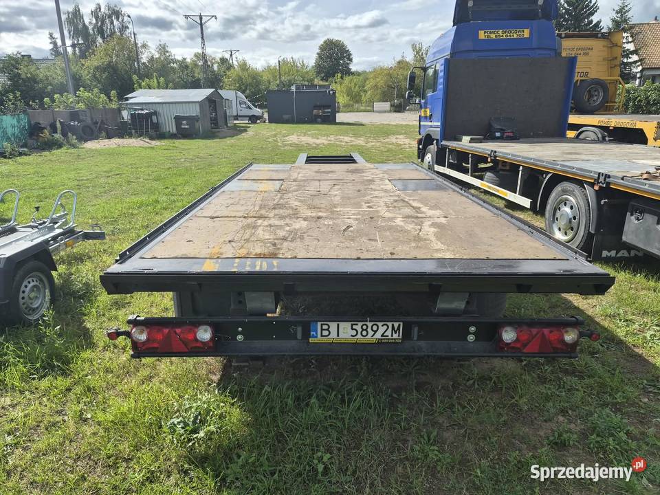 PRZYCZEPA TANDEM zagłębiona i poszerzana 770m Grajewo sprzedam