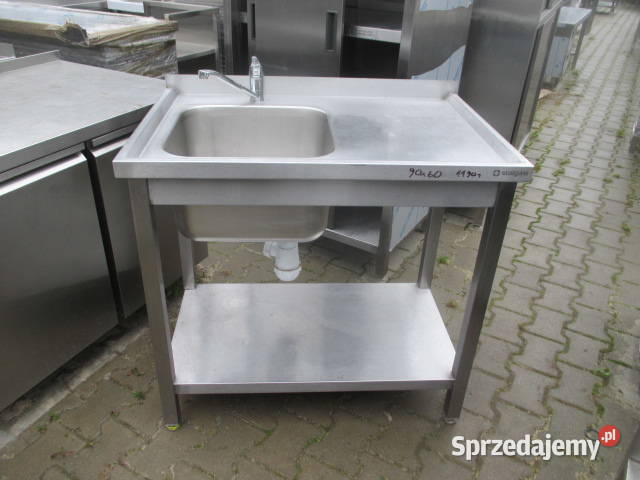 Zlew Gastronomiczny 1 Komorowy Z Półką 906085 wielkopolskie Ostrów Wielkopolski