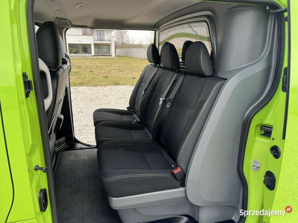 Renault Trafic L2H1 6Osobowy LONG Drzwi Boczne garażowany