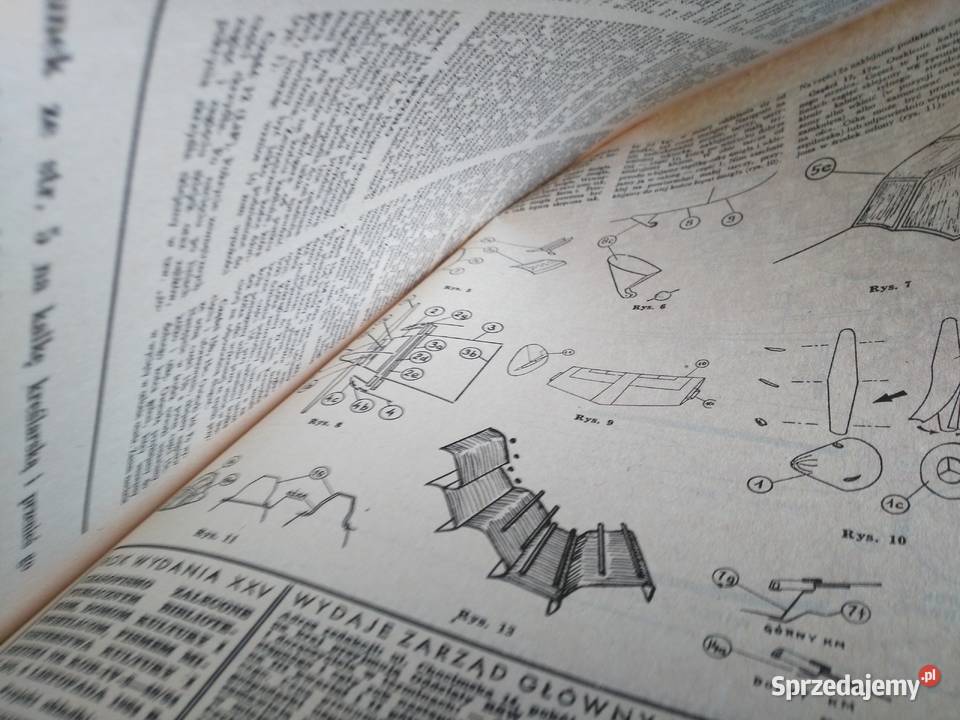 Mały Modelarz 11982 Samolot liniowy i bombowy Dąbrowa Górnicza