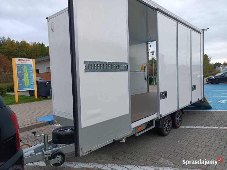 Przyczepa kontener 35t bok otwierany towarowe opolskie