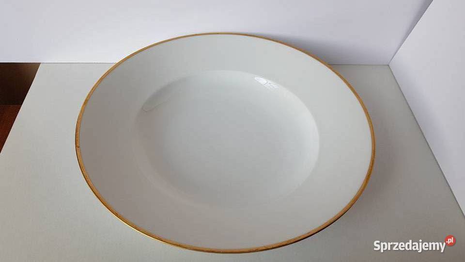 Porcelanowy duży głęboki talerz 315 ze śląskie