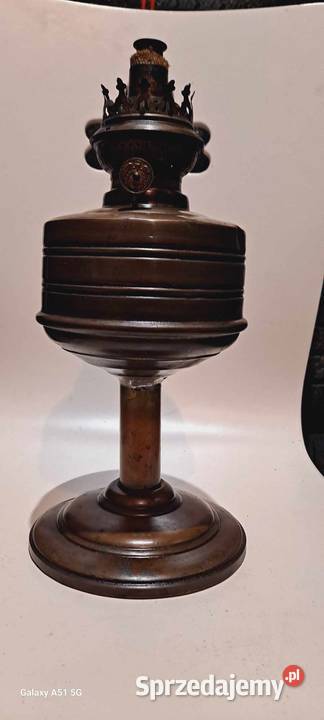 Stara lampa naftowa HUGO SCHNEIDER Hasag Bydgoszcz