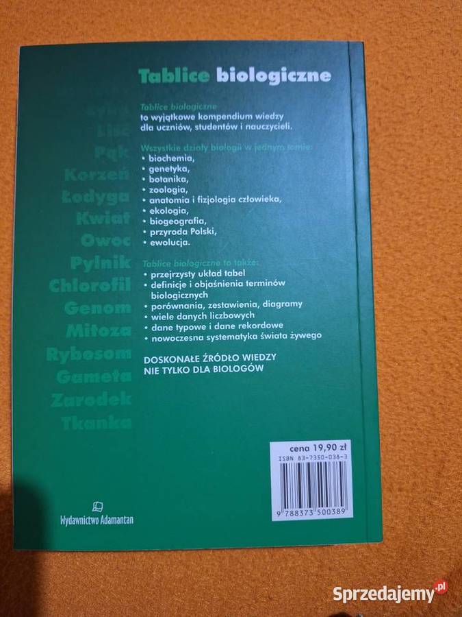 Tablice biologiczne Łazy