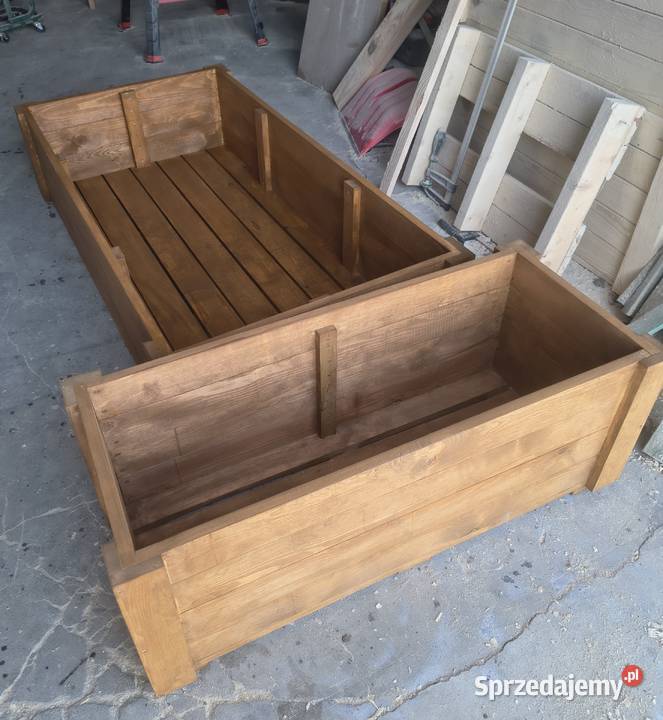 Donice kwiatowe z drewna Kraśnik